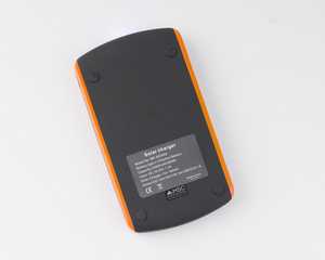 Solar phone charger back