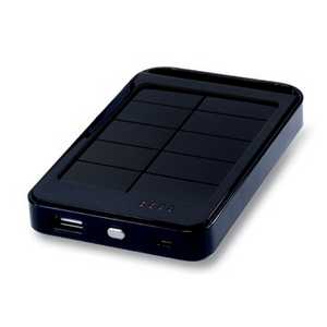 Executive Solar Charger Plus Close Up With Black Casing