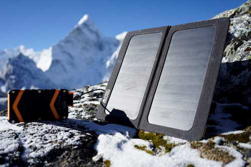 Mobile Solar Chargers at Everest