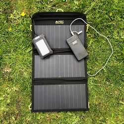 MSC 20W SunPower dual USB 5V Portable Solar Panel Charger