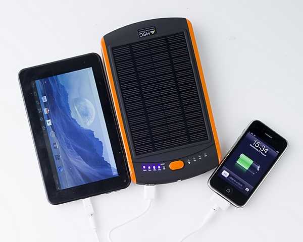 Safari Solar Charger, Samsung Batteries, 23000Mah  (12 + phone charges)
