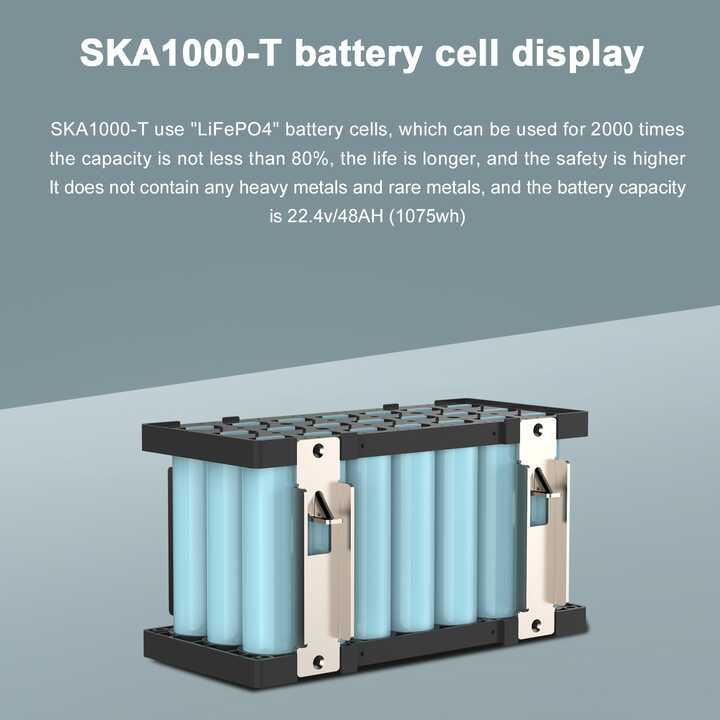 MSC LiFePO4 Portable power station 1075Wh