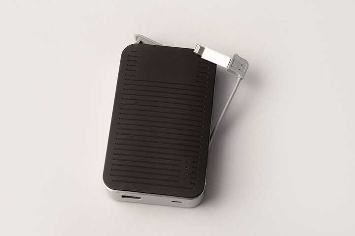 Festival phone charger 4000mAh in grey