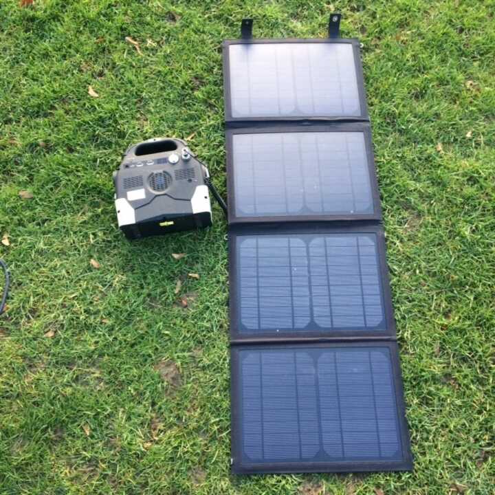 MSC 95Ah Super Power Bank and 40W Solar Panel