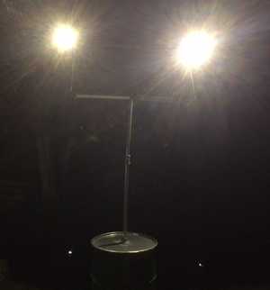 MSC Solar Lighting Can at night