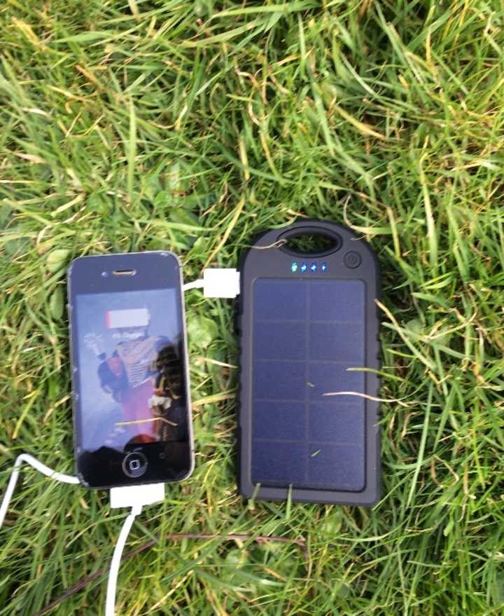 Travel + Solar phone charger