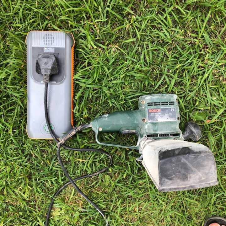 MSC Super Power Bank 31Ah & Bosch Sander