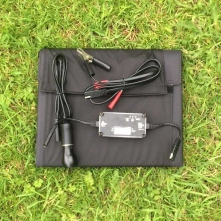 MSC 100W CIGS Solar Panel charger Folded