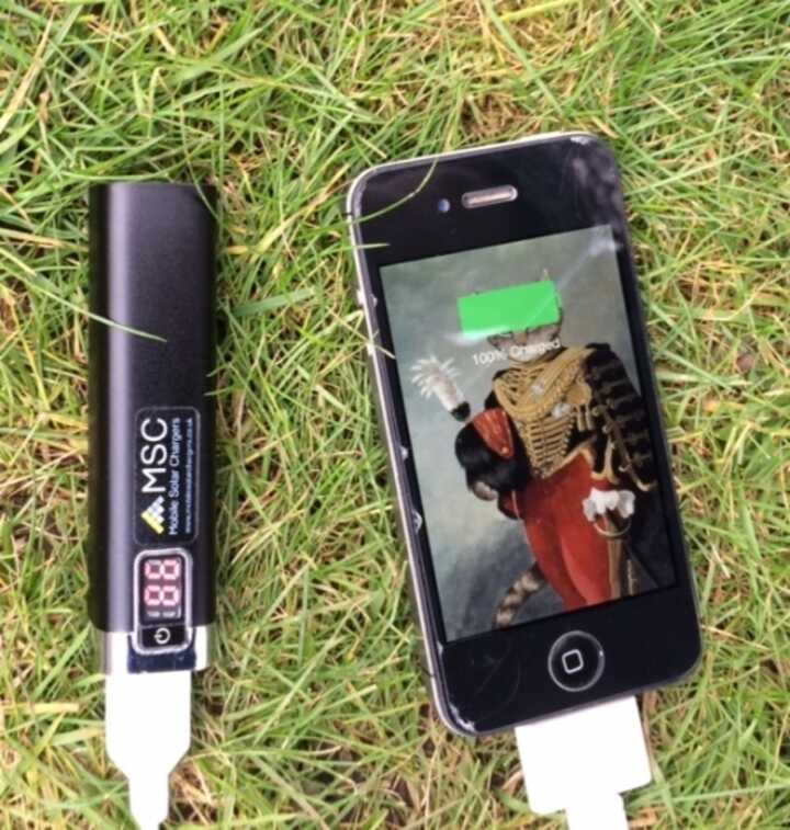 MSC Power Stick & iPhone 5s