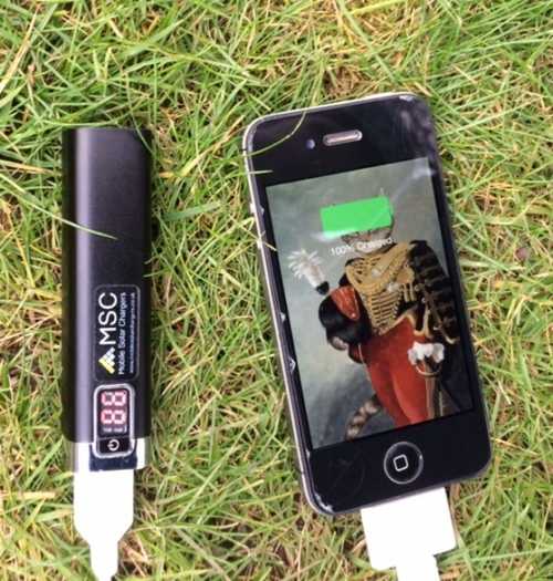 MSC Power Stick & iPhone 5s MSC Power Stick & iPhone 5s