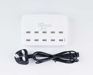 Multi usb mains AC charging hub