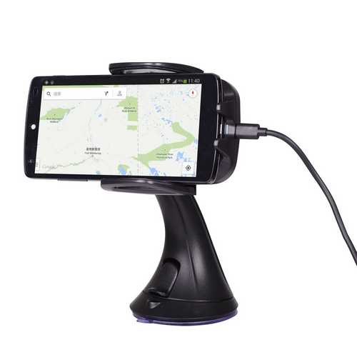 QI wireless car phone charging cradle Qi Wireless iPhone X Car Charging pad