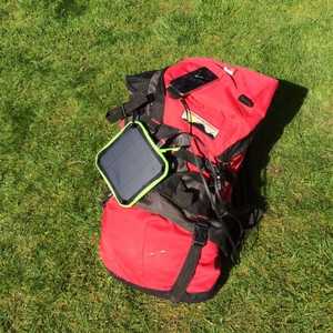 MSC Camping Waterproof solar phone charger