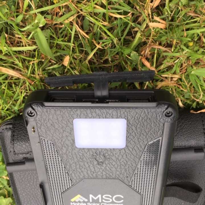 MSC Travel + detachable solar power bank