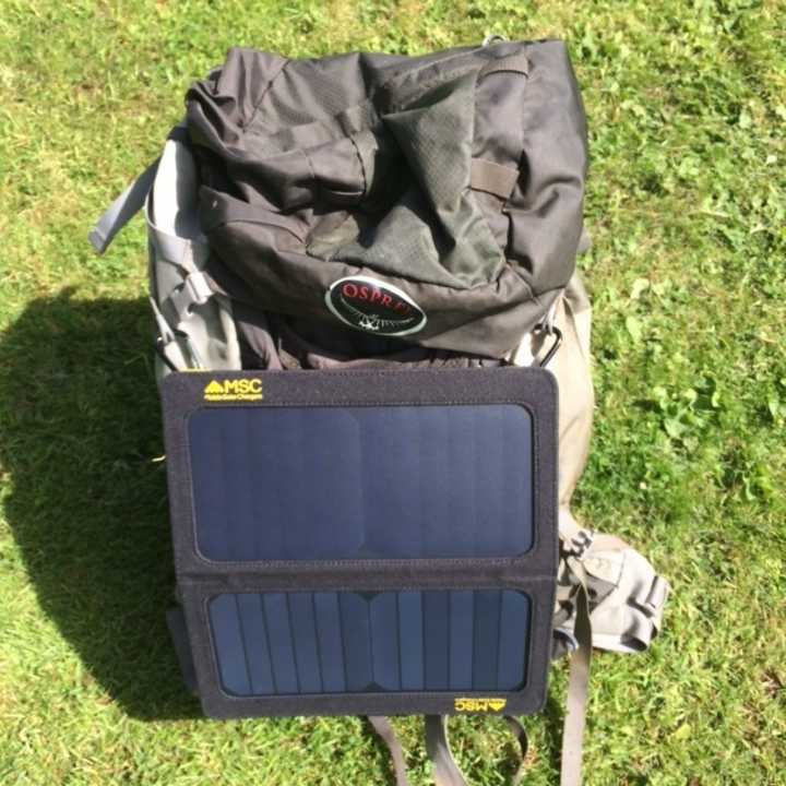 MSC 13W Folding Solar Charger