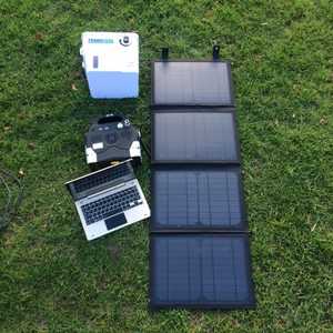 MSC 95Ah Super Power Bank and 40W Solar Panel MSC 95Ah Super Power Bank and 40W Solar Panel