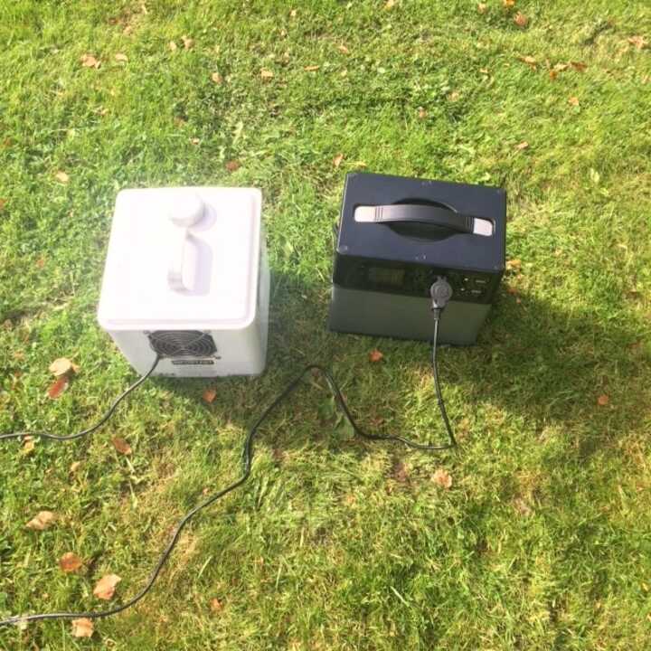 MSC 105Ah Super Power Bank running Transcool