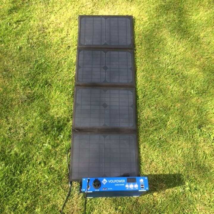 MSC 113Ah Super Power Bank and 40W Solar Panel