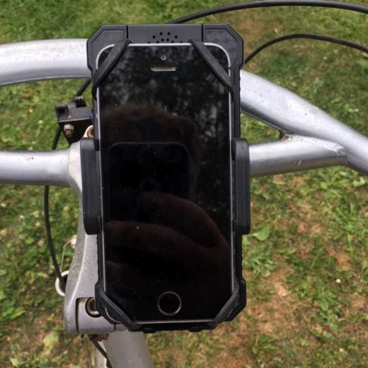 MSC Bike and Motorbike phone charger cradle detachable 8Ah Power Bank
