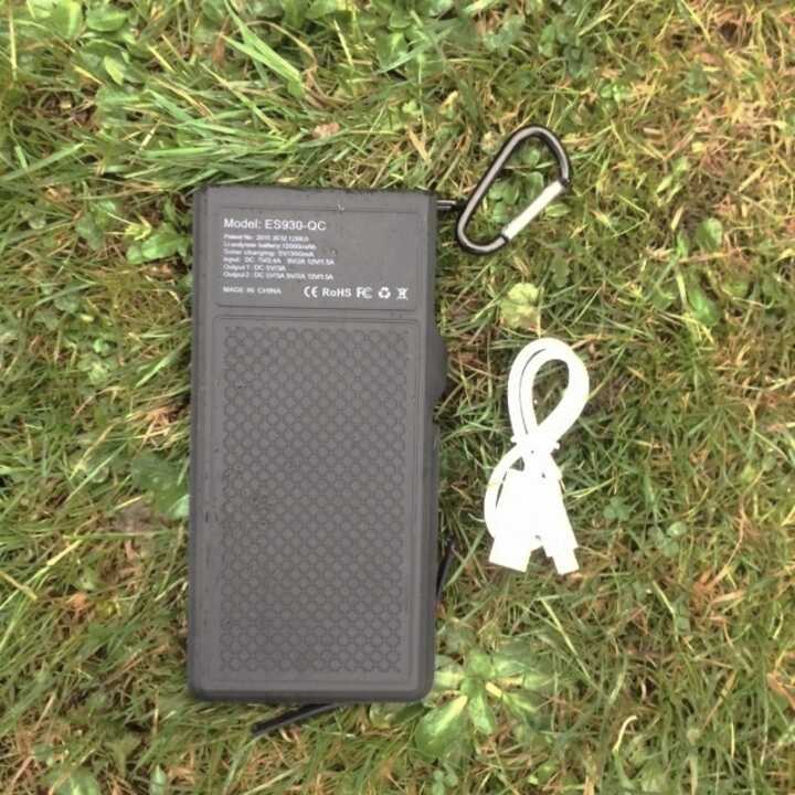 MSC Camping QC Solar charger 12000mAh & Tablet