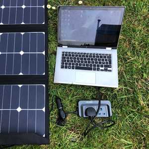MSC 90W SunPower Solar Panel running inverter MSC 90W SunPower Solar Panel running inverter