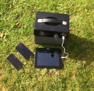 MSC 105Ah Super Power Bank charging Phones & Tablet MSC 105Ah Super Power Bank charging Phones & Tablet