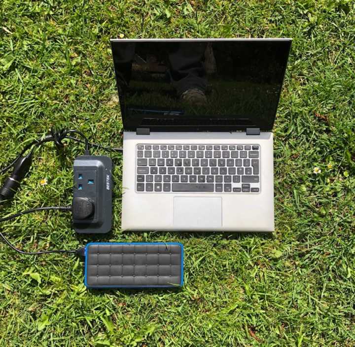 MSC Overland+ charging Laptop through 200W Inverter