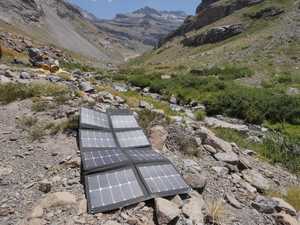 MSC 120W SunPower Folding Solar Andes
