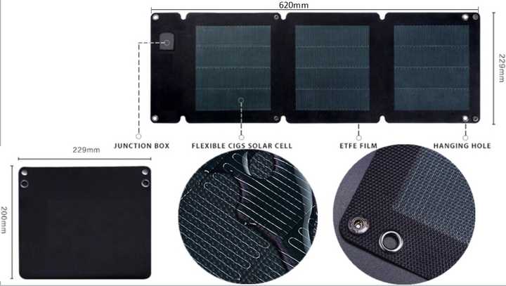 MSC Expedition CIGS flexible Solar panel
