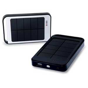 Mobile Phone Solar Battery Charger Executive Solar Charger Plus in White or Black