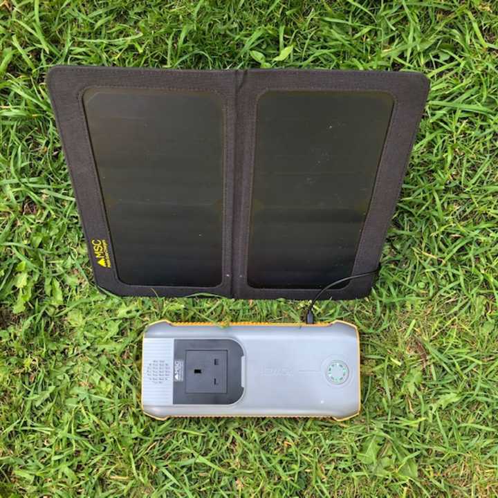 MSC 31Ah Power Bank & MSC 13W Solar