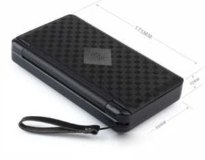 MSC Travel + wireless charging an iPhone MSC Travel + wireless charging pad