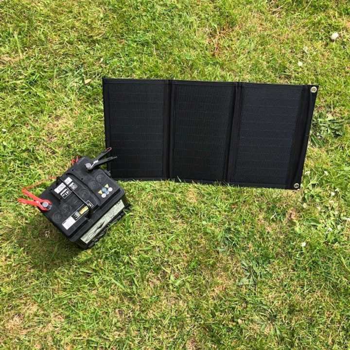 MSC 30W ETFE charging 12v Battery