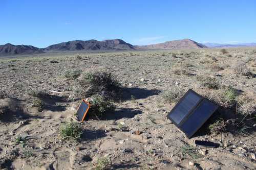 MSC Solar in Gobi Desert MSC Solar in Gobi Desert