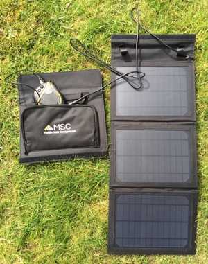 MSC 15w Solar panel charger