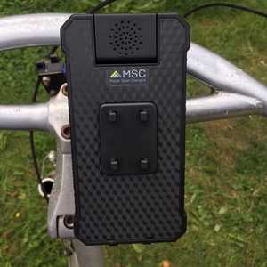 MSC Bike phone charging cradle and detachable power bank 2