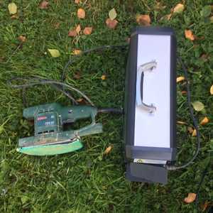 MSC 570W Super Power Bank & Bosch AC sander MSC 570W Super Power Bank & Bosch AC sander