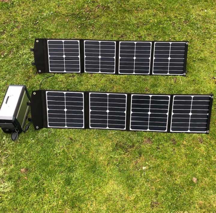 MSC 1380Wh & 2 x MSC 110W 68V Solar