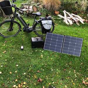 MSC 100W ETFE solar charging e-Bike & MSC 1400Wh MSC 100W ETFE solar charging e-Bike & MSC 1400Wh