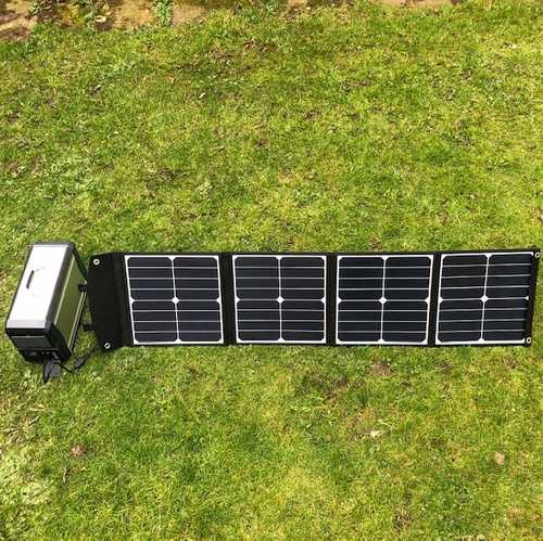 MSC 100w 5V-36V Folding Solar & 1000Wh Power Bank