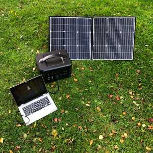 MSC 1400Wh Poretable Power Station & Laptop & 100W Solar