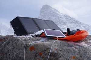 Mobile Solar Chargers on Baffin Island