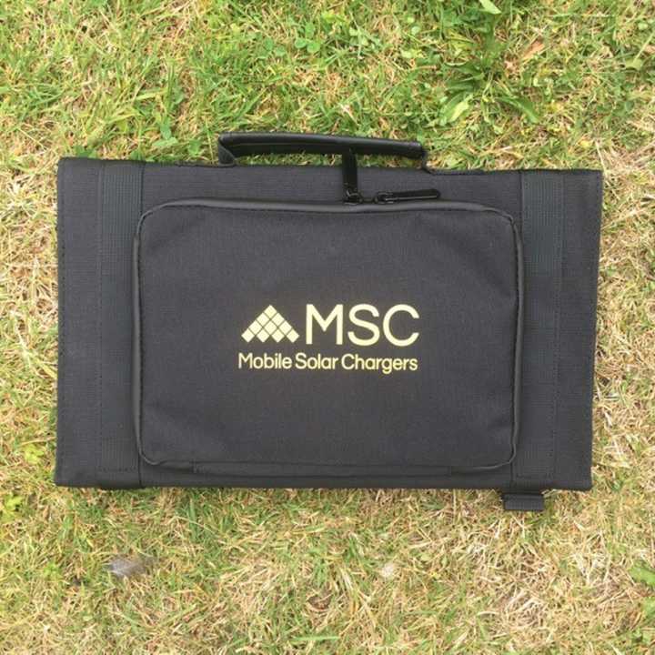MSC 30W ETFE Folding Solar panel packed 2