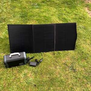 MSC 90w ETFE panel running MSC 345W Super Power Bank MSC 90w ETFE panel running MSC 345W Super Power Bank