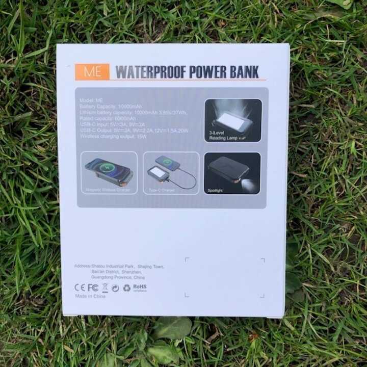 MSC Aqua Trek IP68 QC & Qi waterproof Power Bank