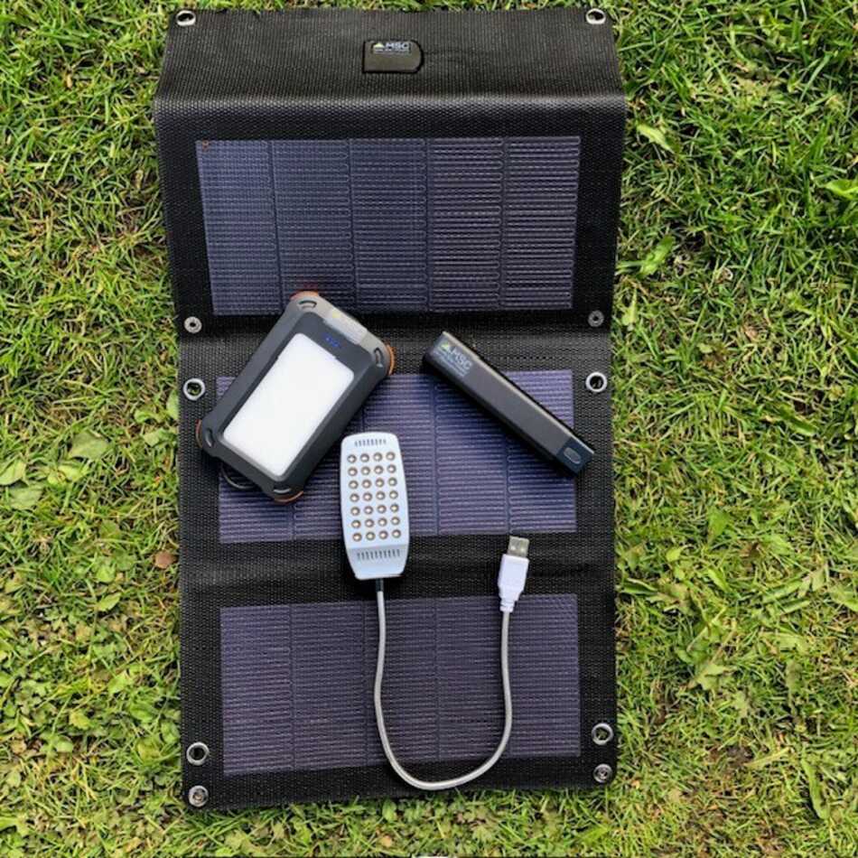 MSC Expedition lightweight Power Package Mobile Solar Chargers