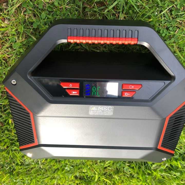MSC 42AH LCD display & power buttons
