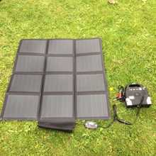 MSC 50W CIGS Light Weight Waterproof Solar Panel | Flexible Folding Charger