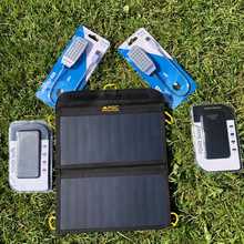 MSC Weekend Camping 13w Solar, 2 x Power Banks, 2 x LED light, £15 Saving