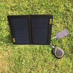MSC 13W SunPower 5v dual USB Folding Solar Panel Charger 